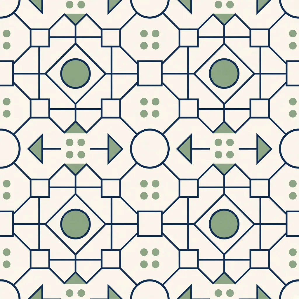 Grok Imagine Image 2.0: Seamless Pattern Tile, sample 3