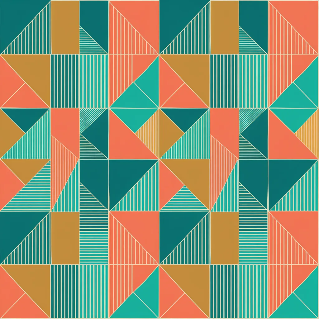 Ideogram 3.0: Seamless Pattern Tile, seed 3333
