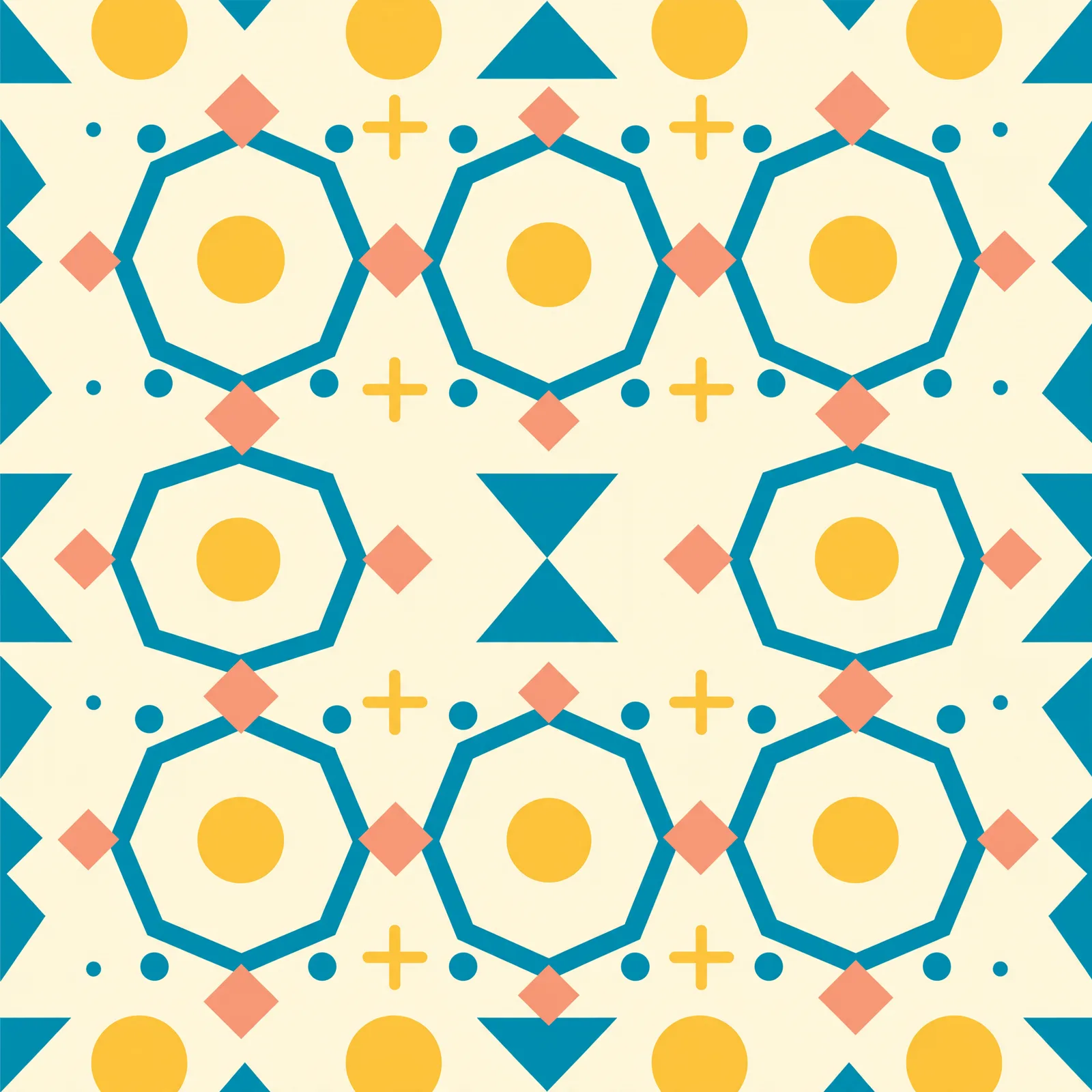 Muse Image: Seamless Pattern Tile, sample 2