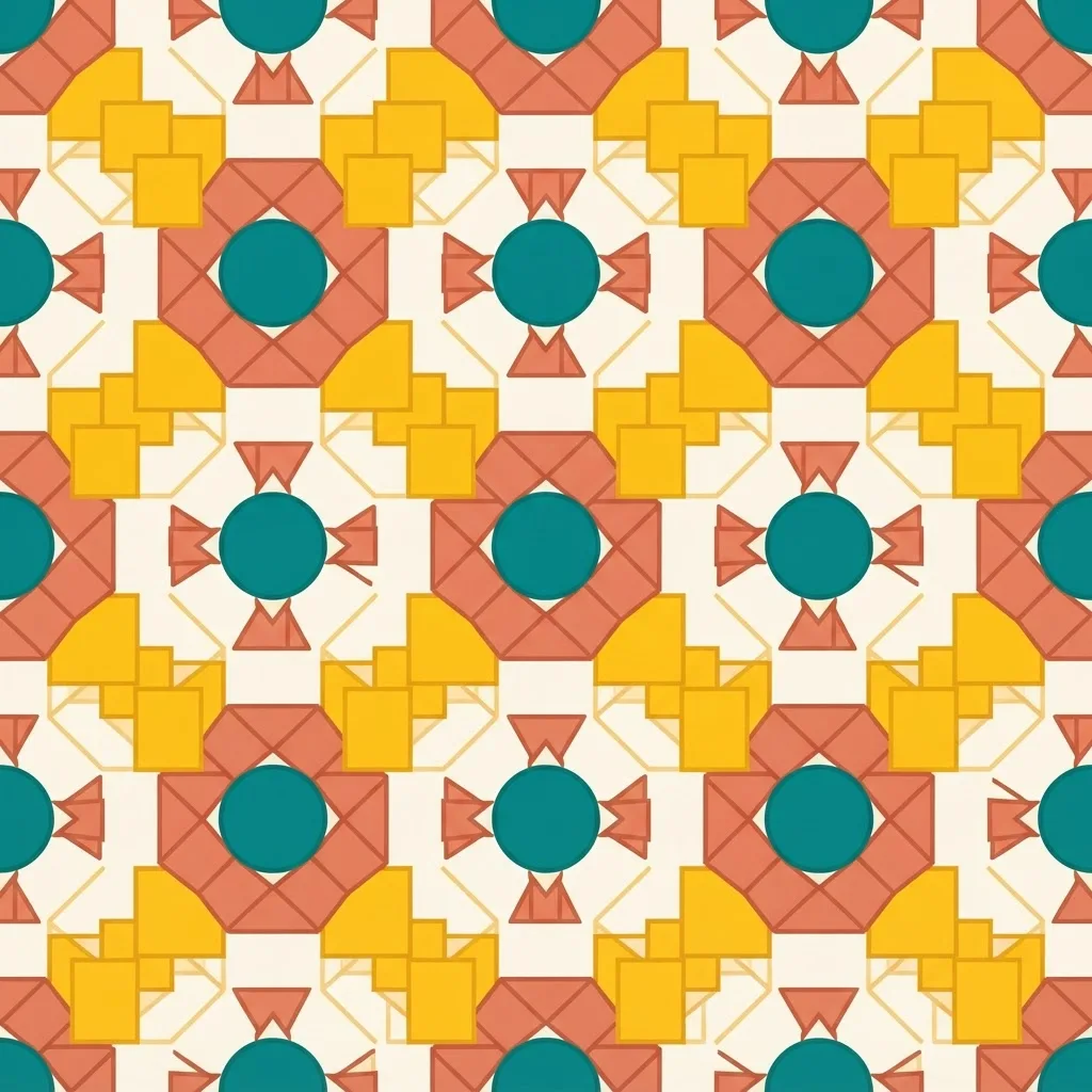 Nano Banana 2 Lite: Seamless Pattern Tile, sample 2