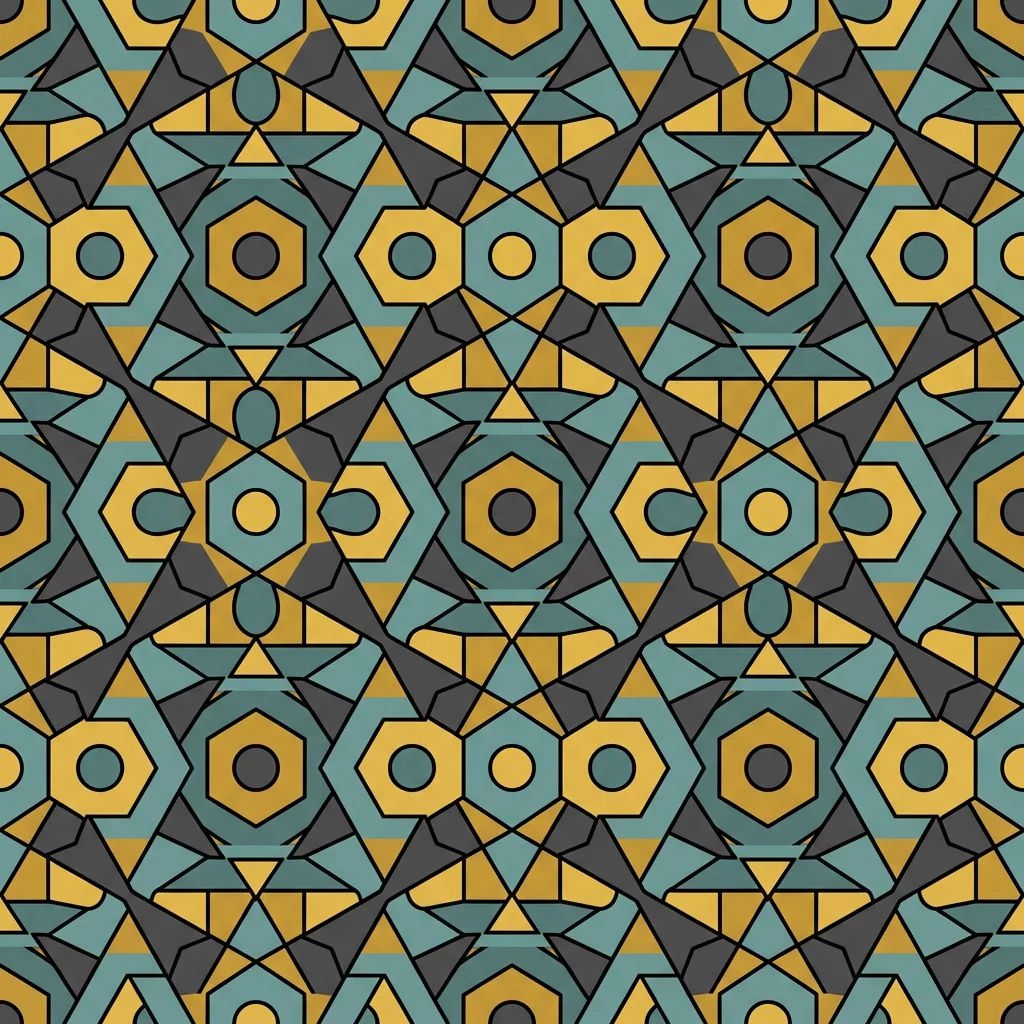 Nano Banana Pro: Seamless Pattern Tile, sample 1