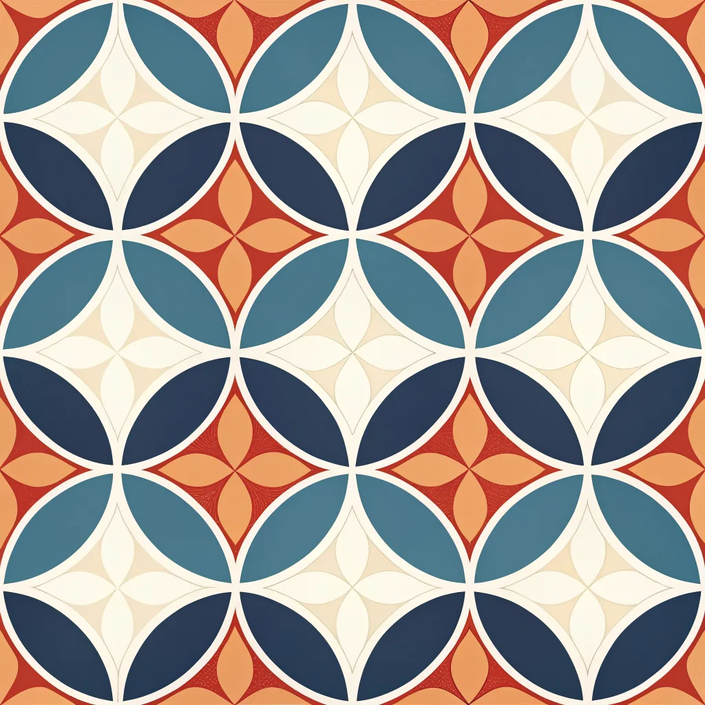 Recraft V3: Seamless Pattern Tile, seed 2222