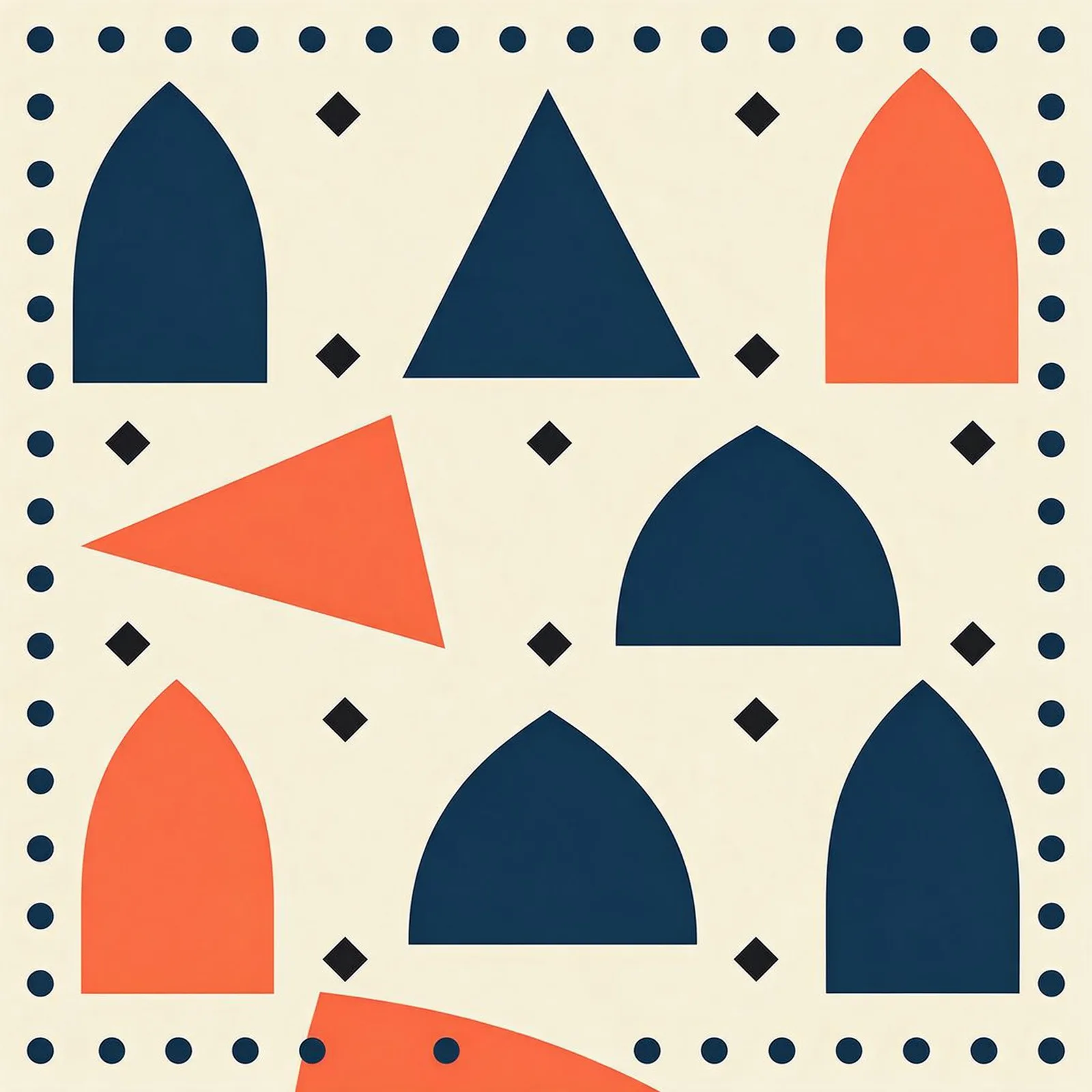 Seedream 5.0 Pro: Seamless Pattern Tile, seed 3333