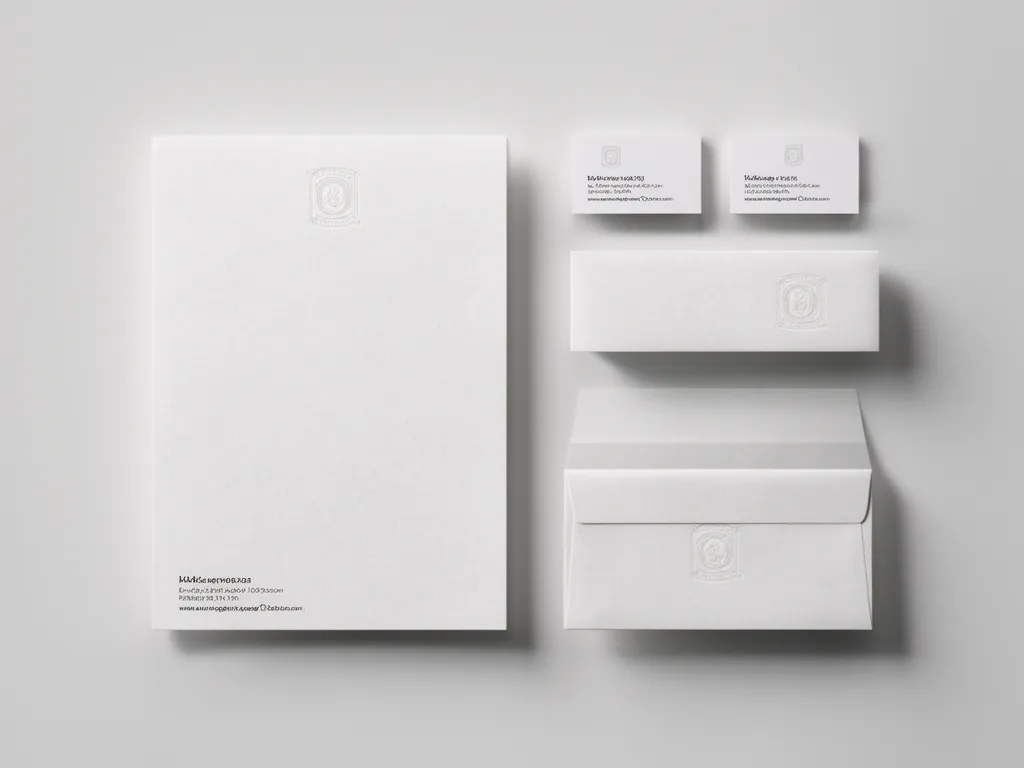 FLUX.2: Stationery Mockup, seed 2222
