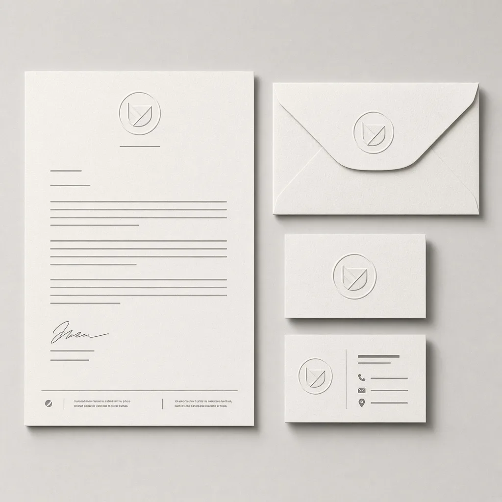 Grok Imagine Image 2.0: Stationery Mockup, sample 3