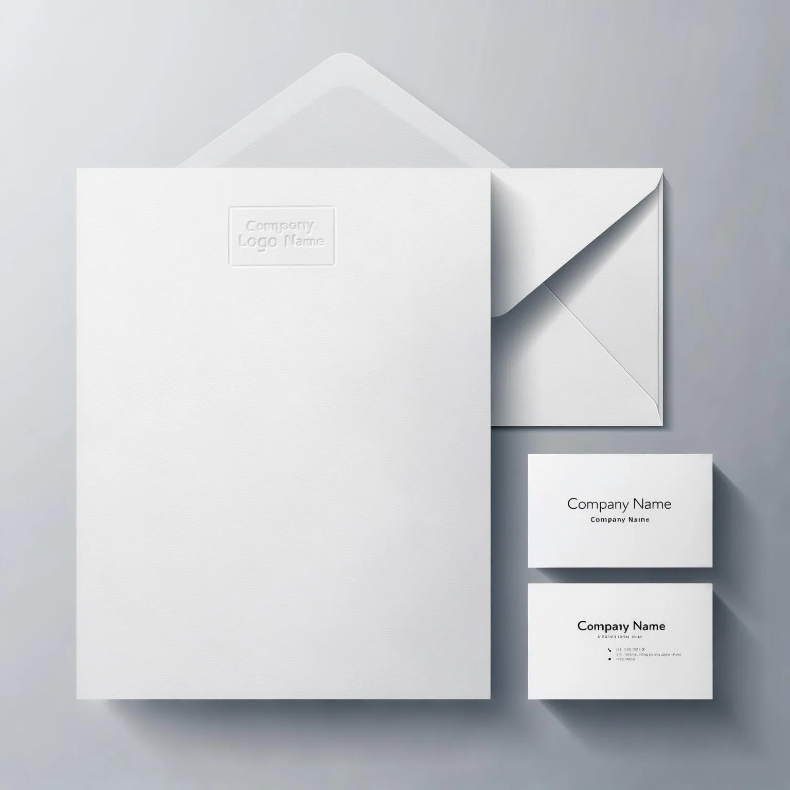 Luma Photon: Stationery Mockup, seed 3333