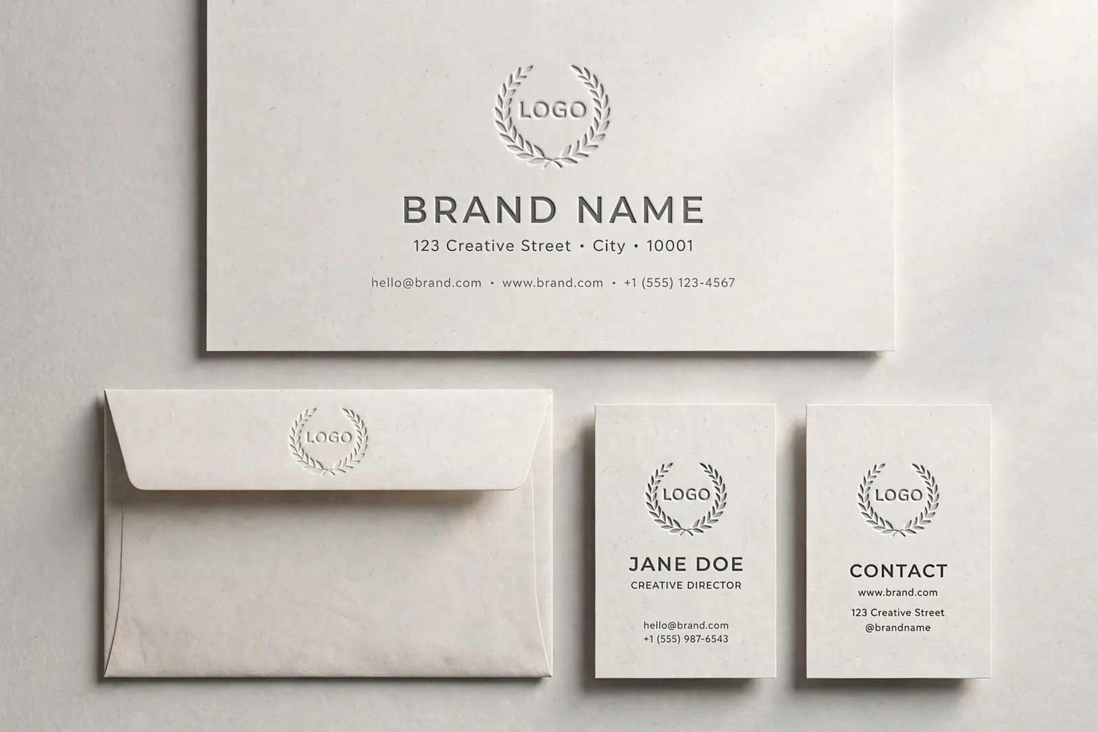 Muse Image: Stationery Mockup, sample 2