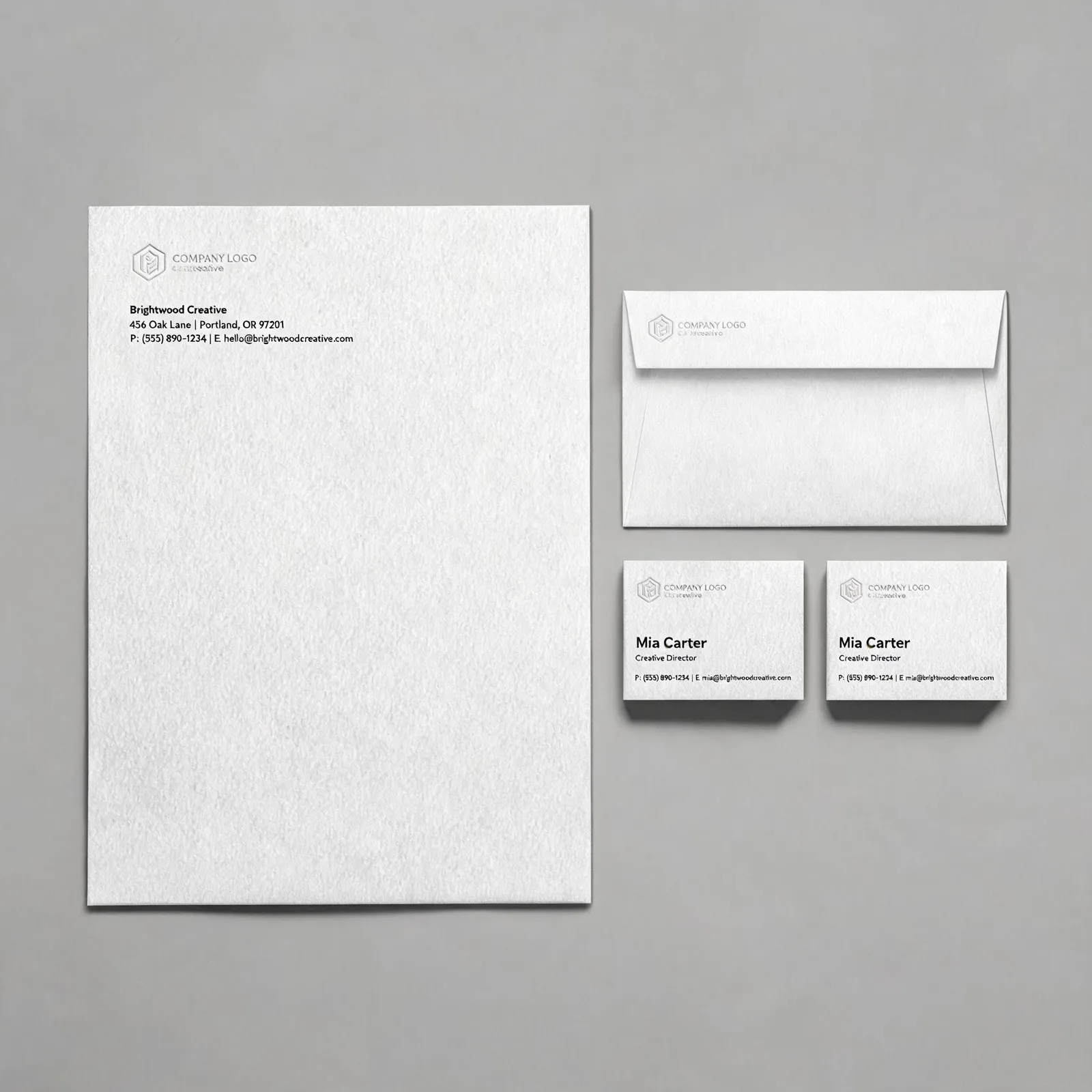 Seedream 5.0 Lite: Stationery Mockup, seed 1111