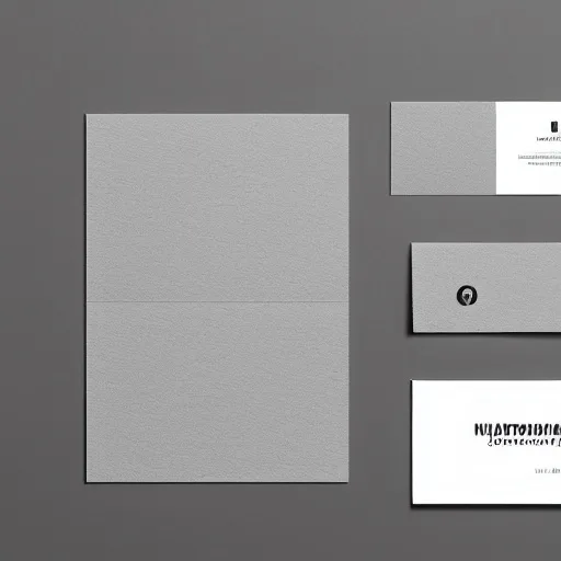 Stable Diffusion 1.5: Stationery Mockup, seed 3333
