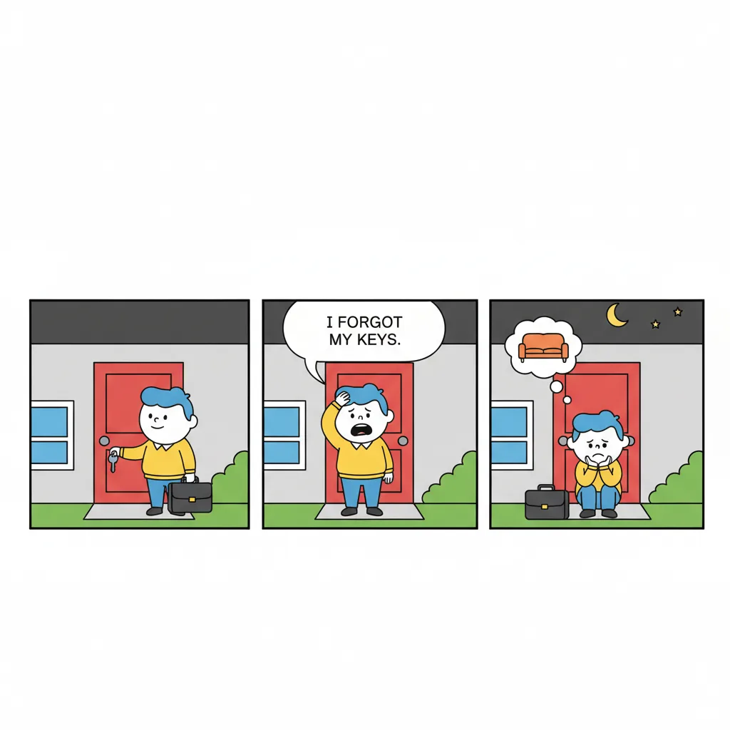 Gemini 2.5 Flash Image: Three-Panel Comic, sample 2
