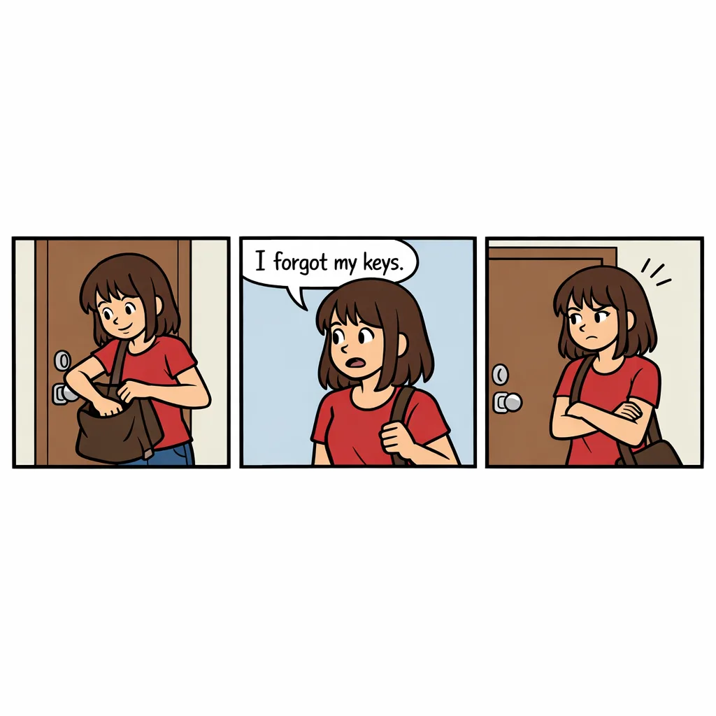 GPT Image 1.5: Three-Panel Comic, sample 3