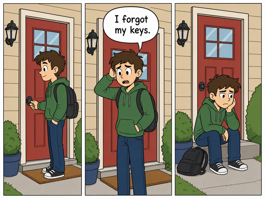 GPT Image 2: Three-Panel Comic, sample 2