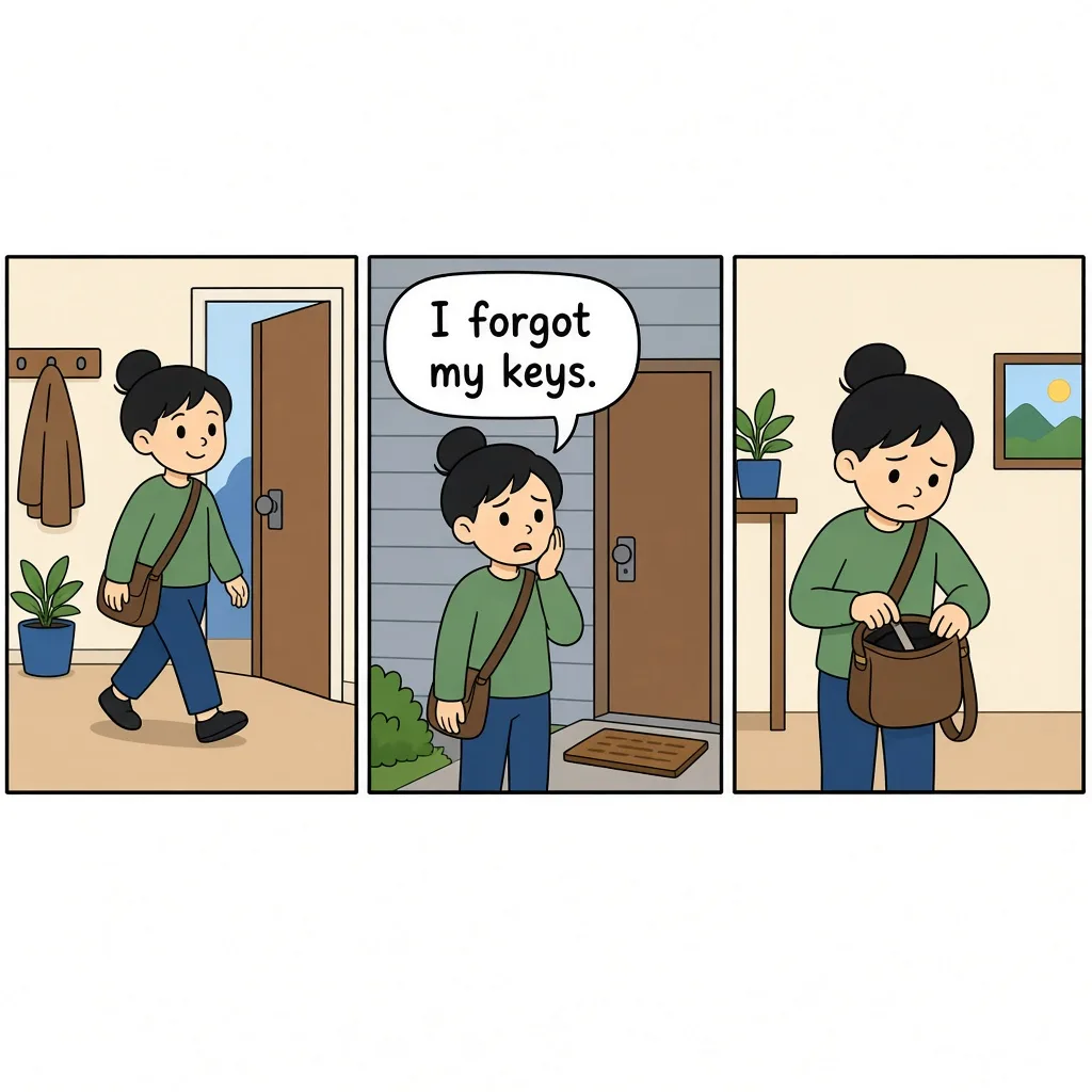 Grok Imagine Image 2.0: Three-Panel Comic, sample 1