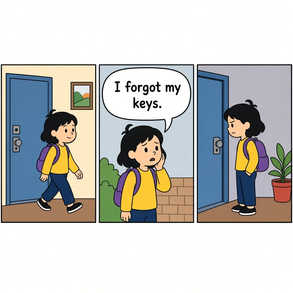 Grok Imagine Image 2.0: Three-Panel Comic, sample 3