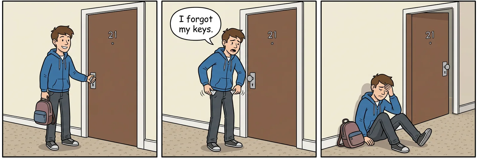 Nano Banana 2: Three-Panel Comic, sample 3