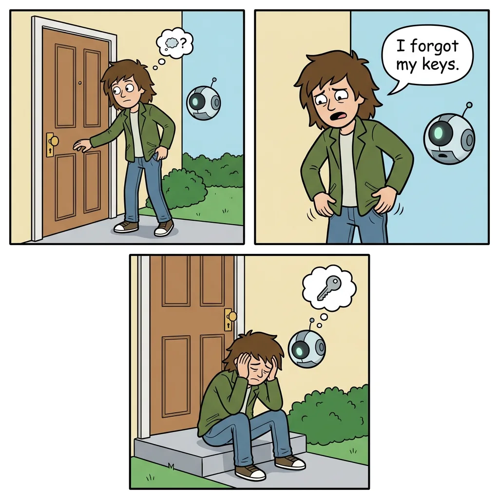 Nano Banana Pro: Three-Panel Comic, sample 3