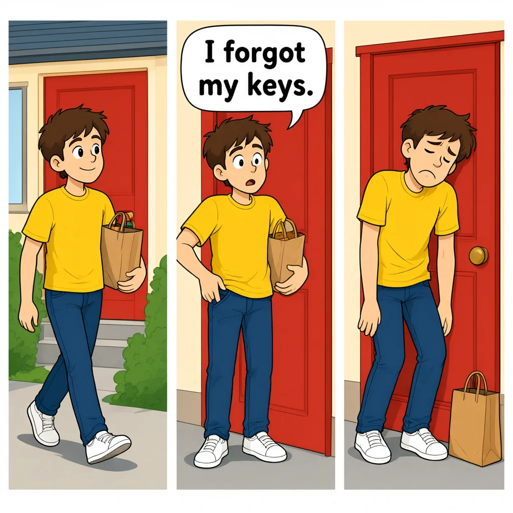 Qwen Image 3.0: Three-Panel Comic, seed 1111