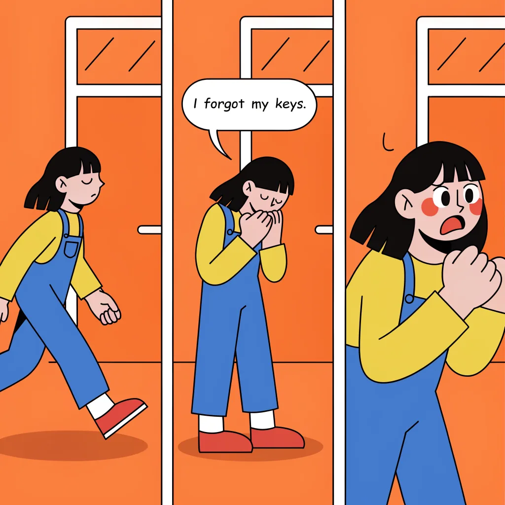 Recraft V4.1: Three-Panel Comic, sample 1