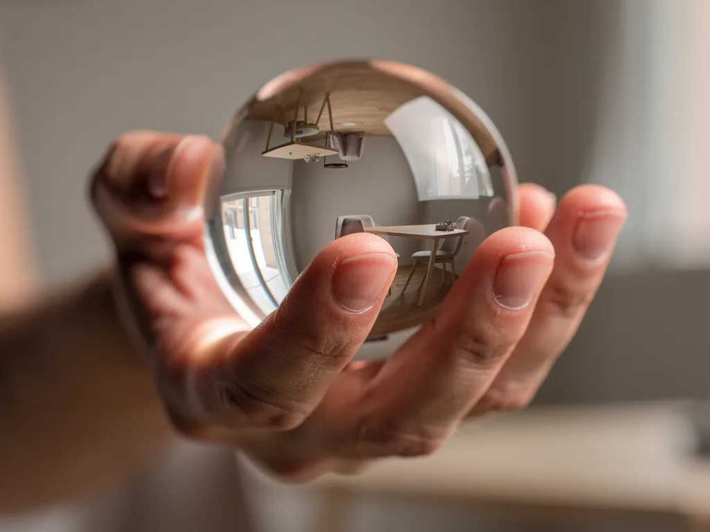 Hand Holding a Sphere result