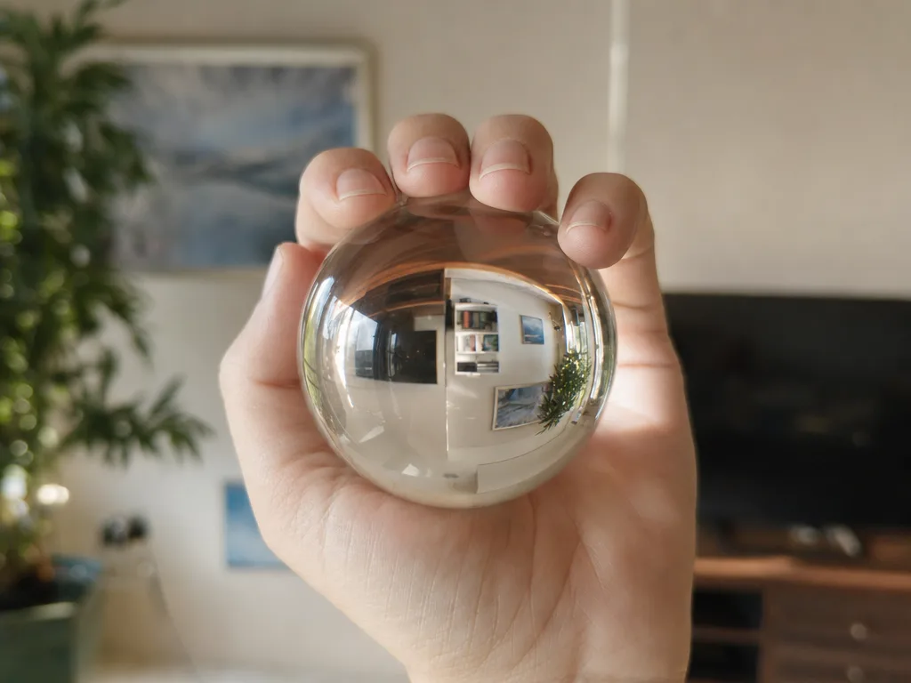 GPT Image 2: Hand Holding a Sphere, sample 2