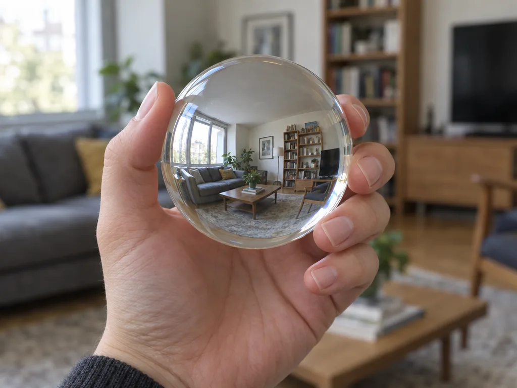 GPT Image 2.5 Flare: Hand Holding a Sphere, sample 2