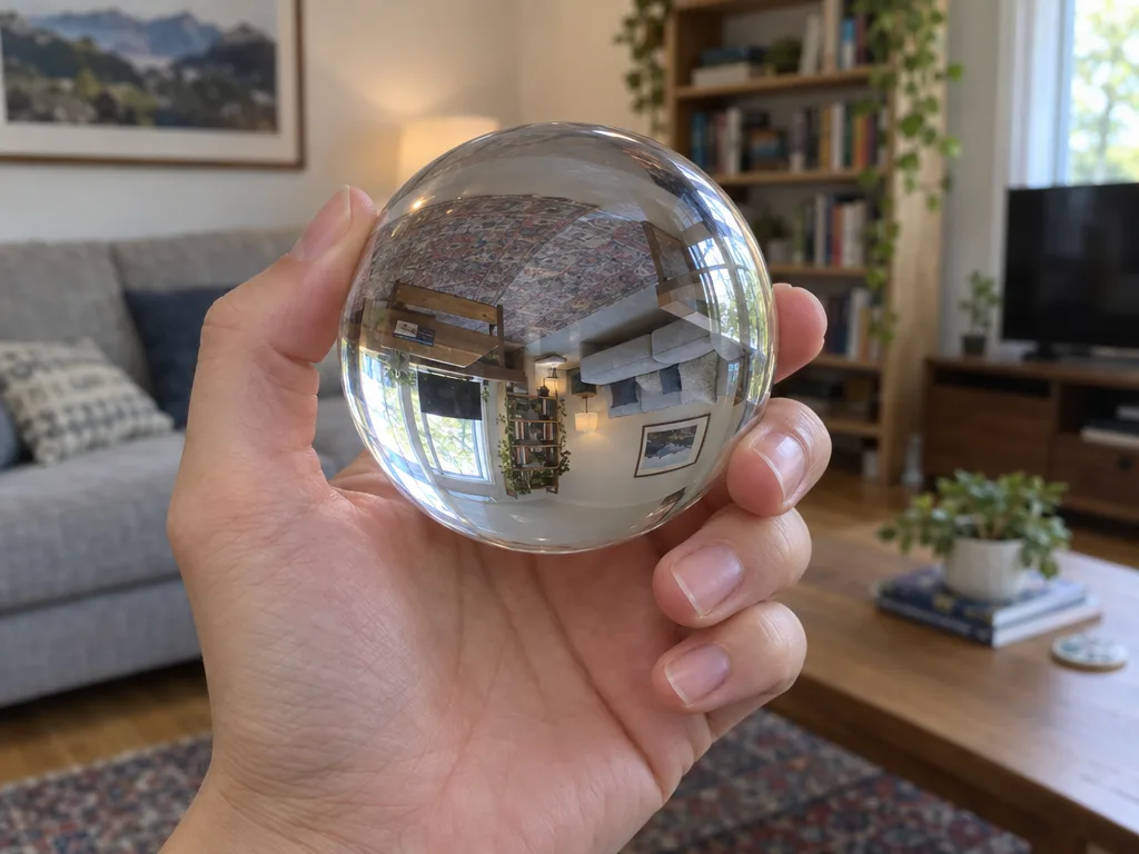 GPT Image 2.5 Flare: Hand Holding a Sphere, sample 3