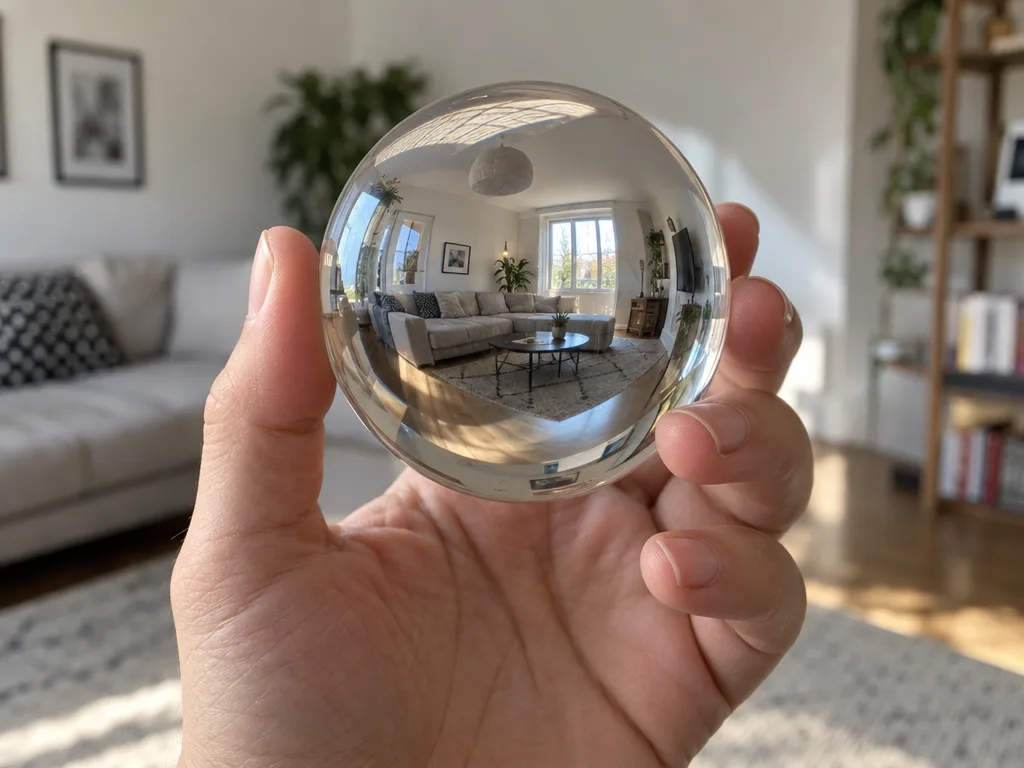 GPT Image 2.5 Sunburst: Hand Holding a Sphere, sample 1
