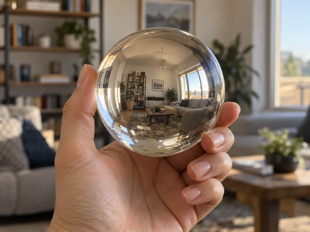 GPT Image 2.5 Sunburst: Hand Holding a Sphere, sample 3