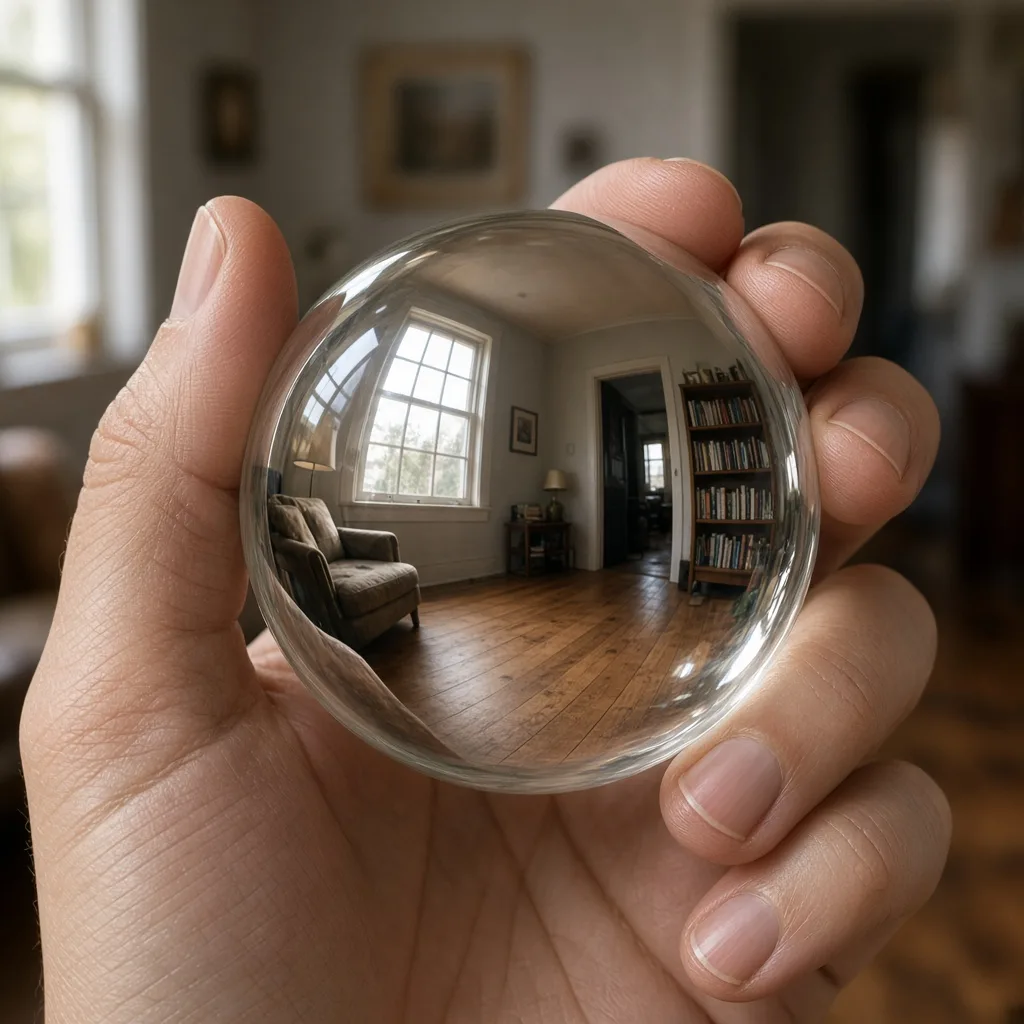 Grok Imagine Image 2.0: Hand Holding a Sphere, sample 1