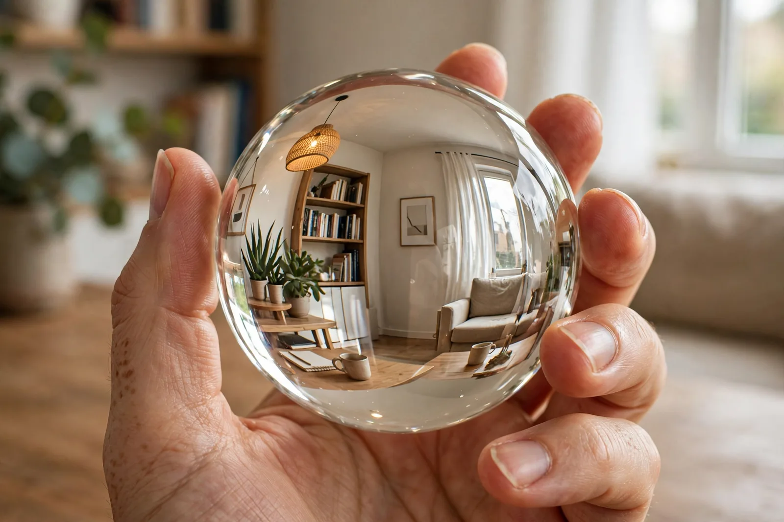 Muse Image: Hand Holding a Sphere, sample 3