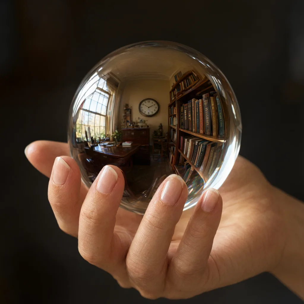 Qwen Image 3.0: Hand Holding a Sphere, seed 2222