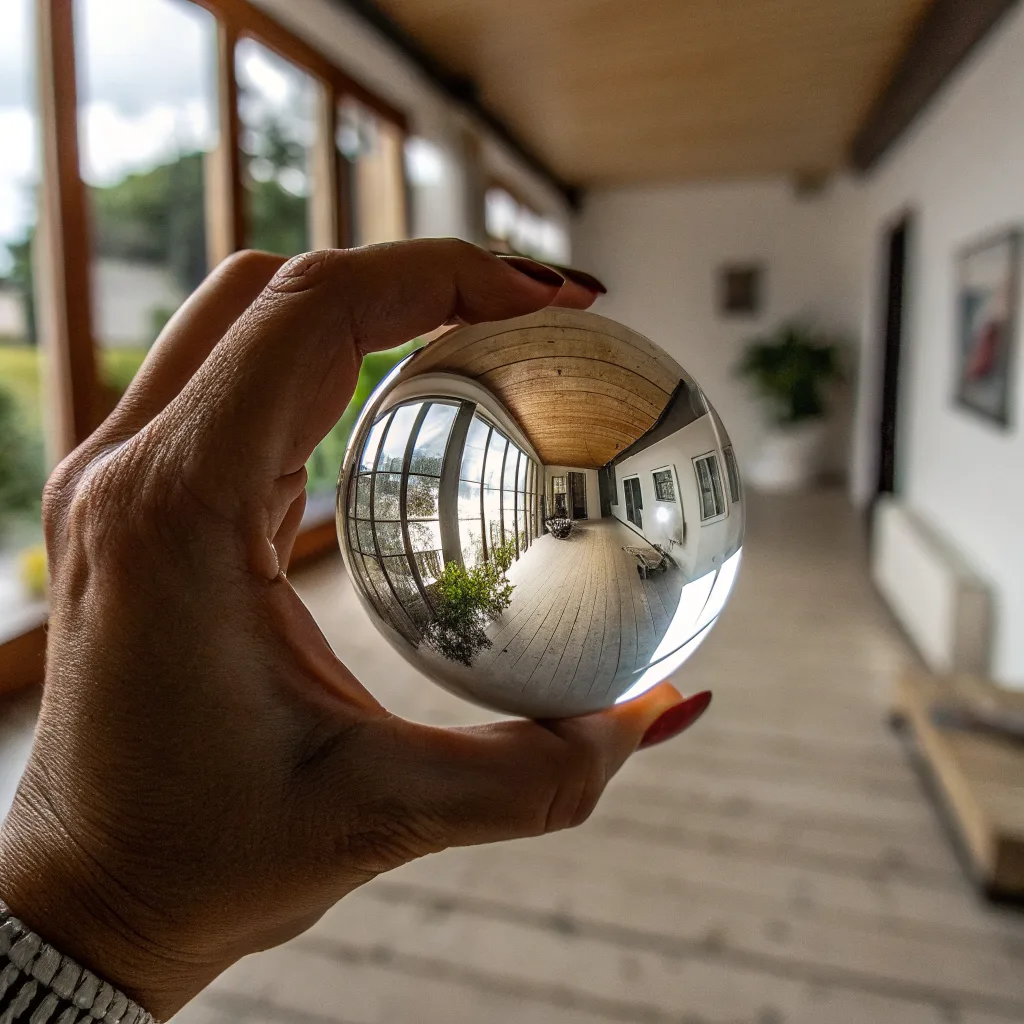 Recraft V3: Hand Holding a Sphere, seed 1111