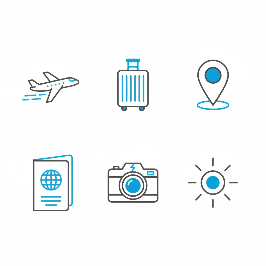 Gemini 2.5 Flash Image: Icon Set, sample 2
