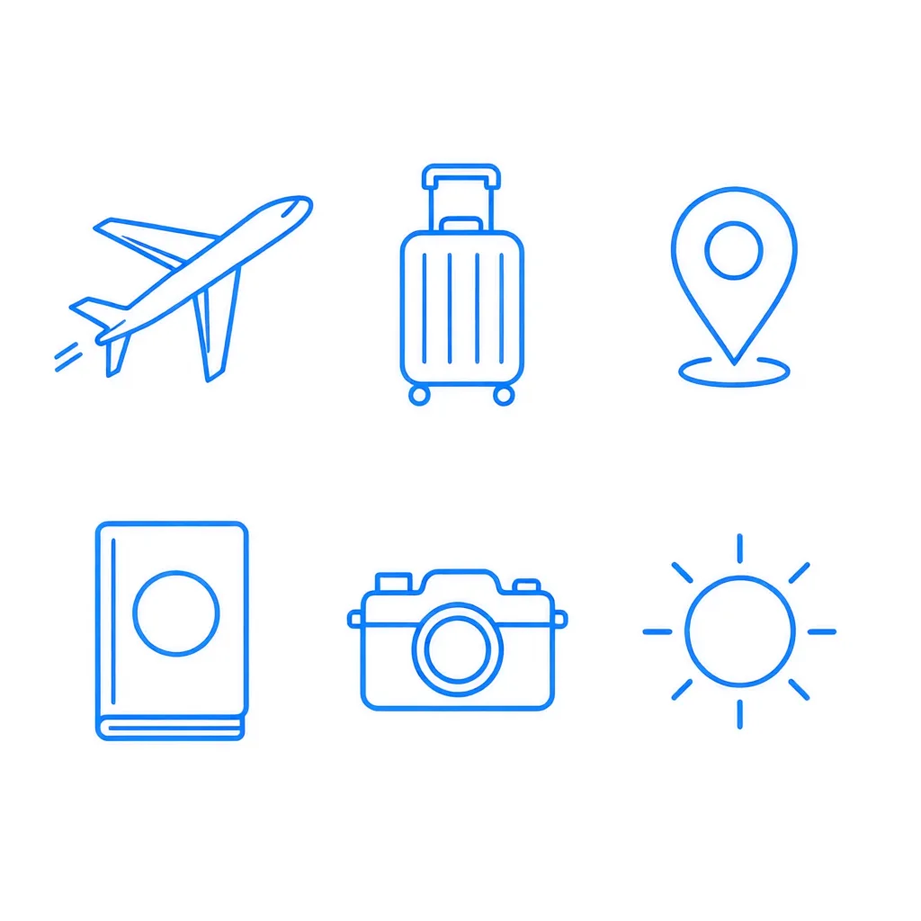 Qwen Image 3.0: Icon Set, seed 2222