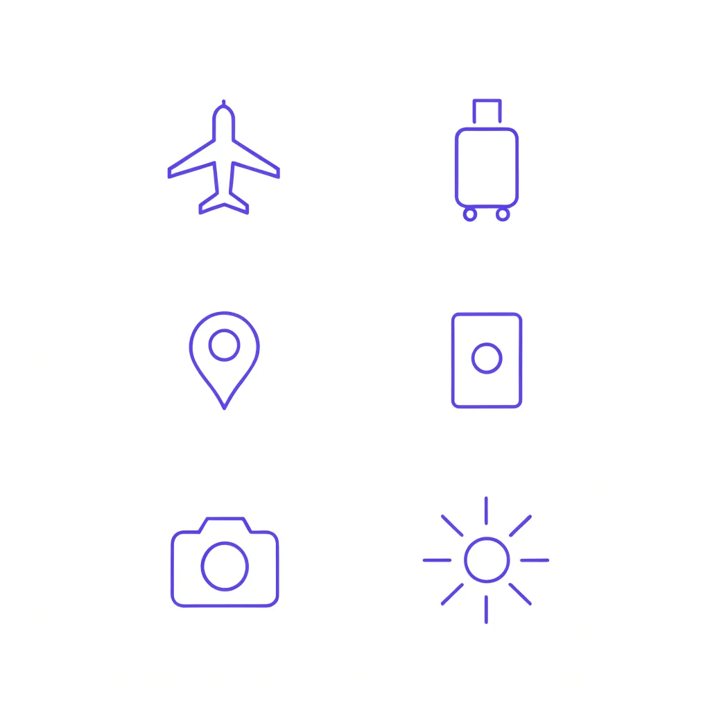Recraft V4.1: Icon Set, sample 2