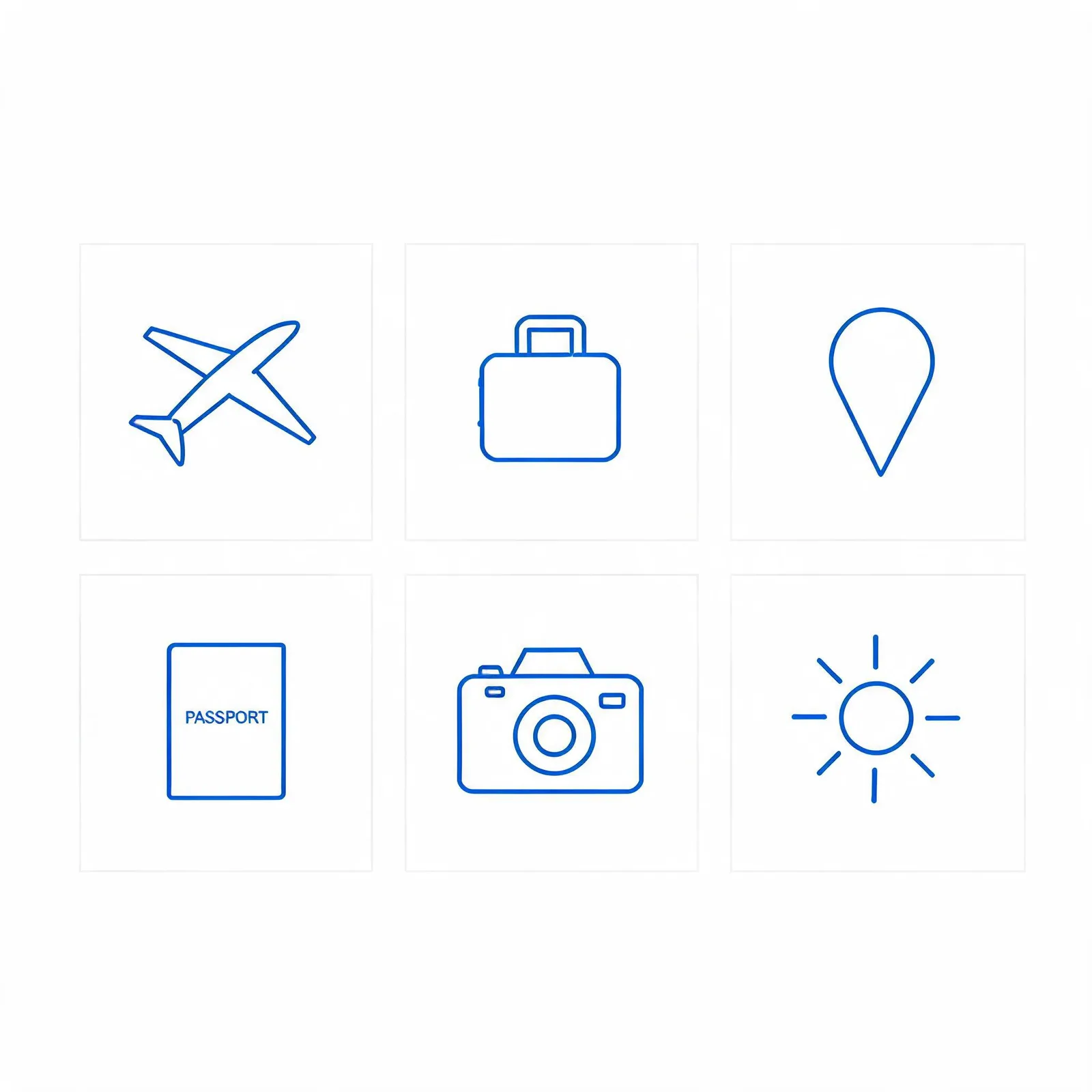 Seedream 5.0 Lite: Icon Set, seed 3333