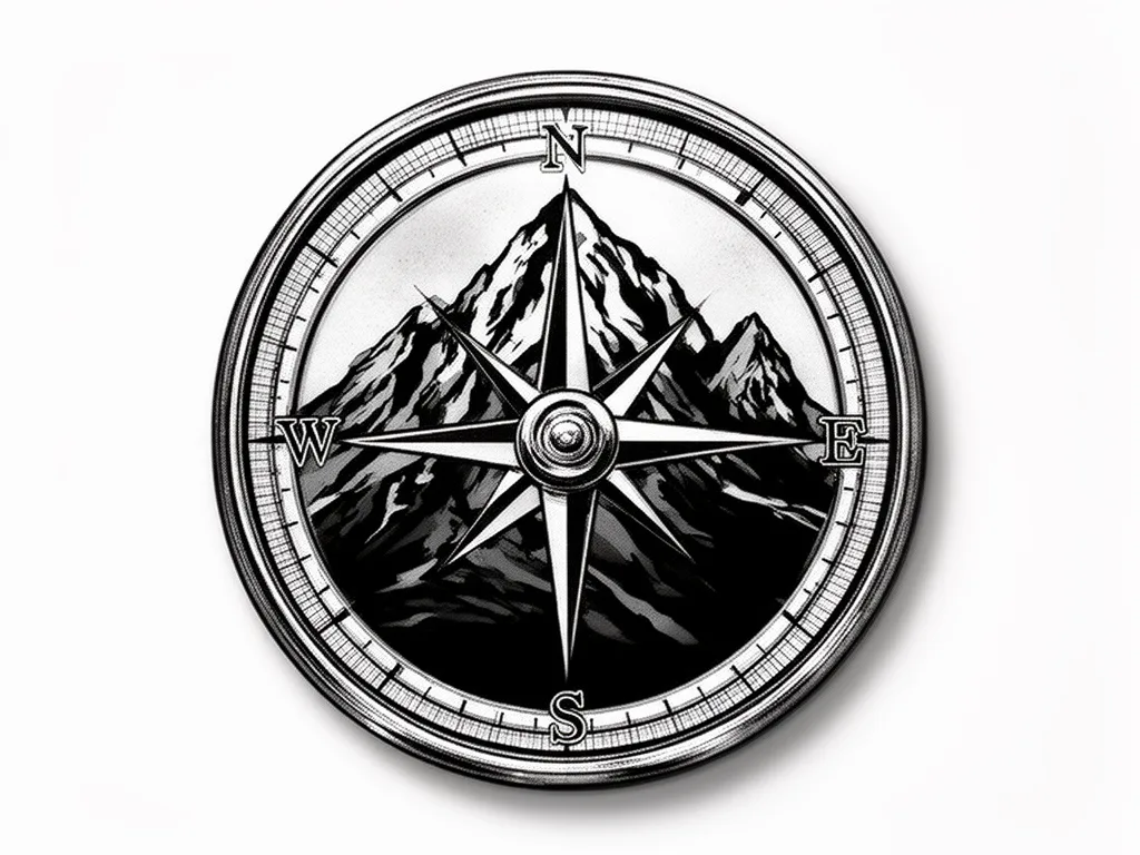 FLUX.2: Monochrome Emblem, seed 3333