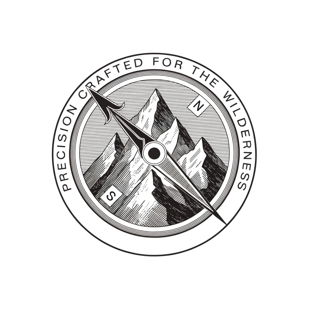 Recraft V4.1: Monochrome Emblem, sample 2