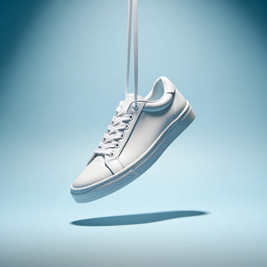 Ideogram 3.0: Floating Sneaker, seed 2222