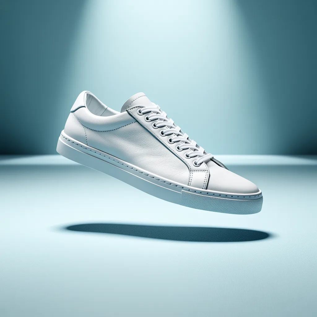 Ideogram 3.0: Floating Sneaker, seed 3333