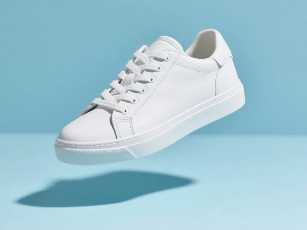 Qwen-Image: Floating Sneaker, seed 1111