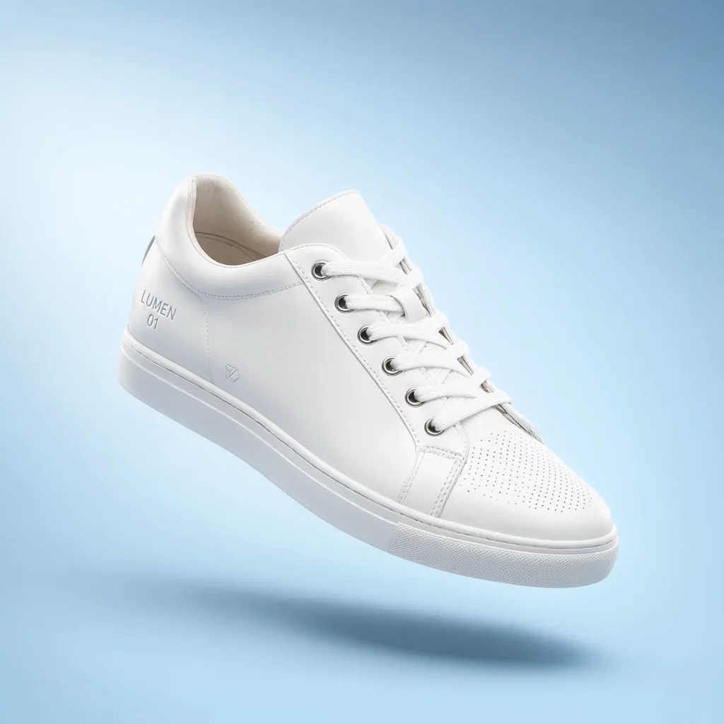 Qwen Image 3.0: Floating Sneaker, seed 3333