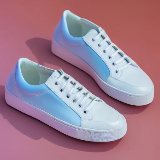 Stable Diffusion 1.5: Floating Sneaker, seed 2222