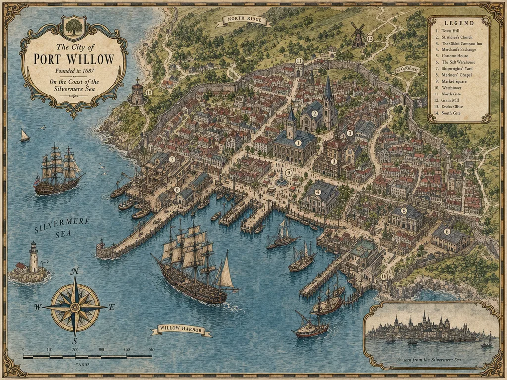 GPT Image 2: Illustrated Map, sample 2