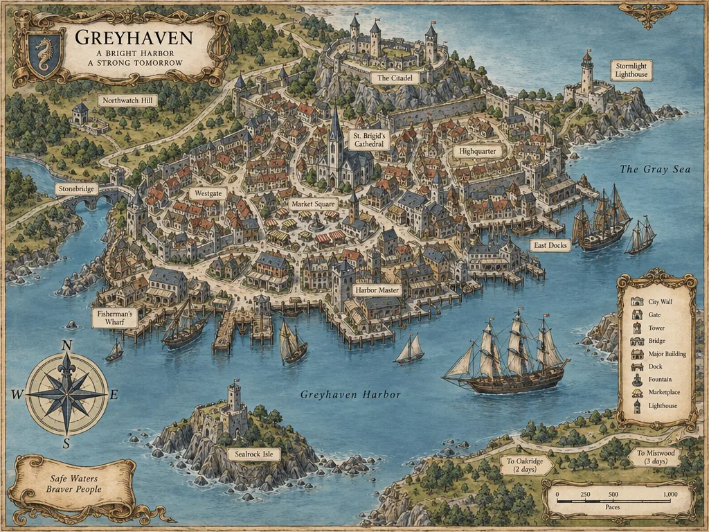 GPT Image 2.5 Sunburst: Illustrated Map, sample 3