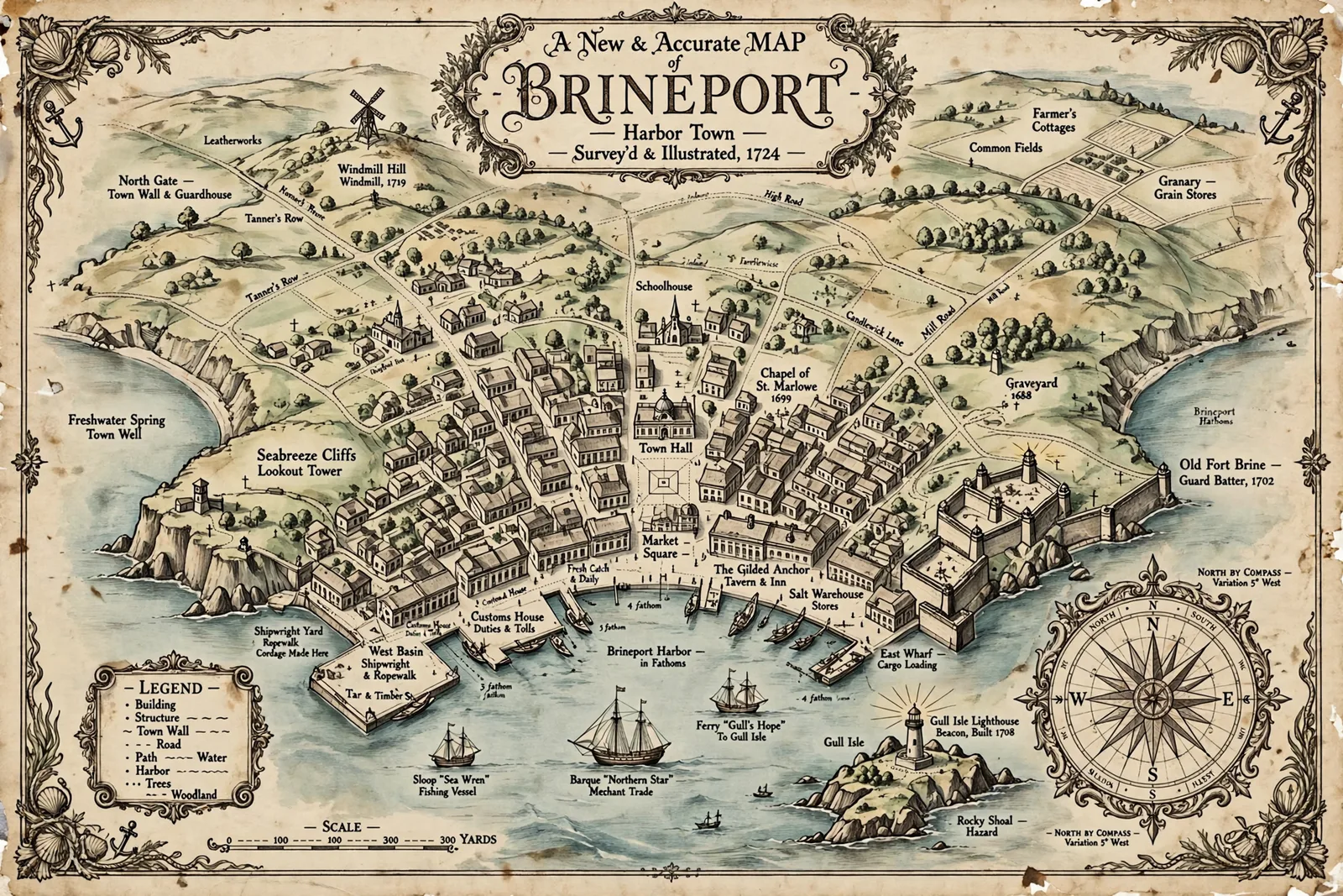 Muse Image: Illustrated Map, sample 3
