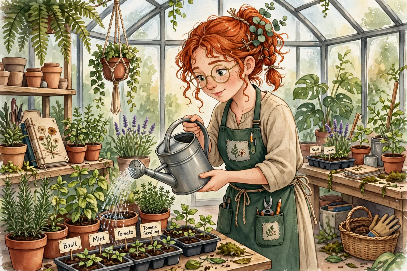 Muse Image: Character Series: Greenhouse, sample 3
