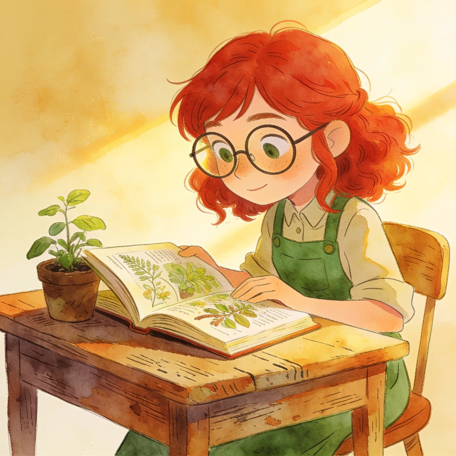 Seedream 4.5: Character Series: Desk, seed 2222