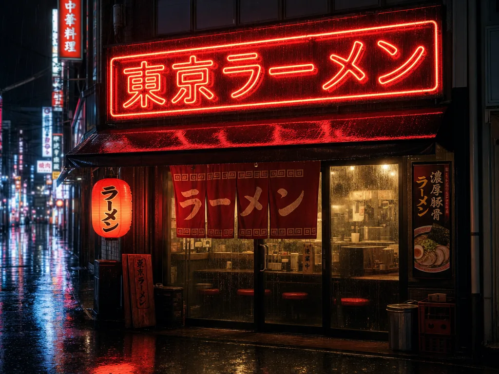 GPT Image 2: CJK Neon Sign, sample 3
