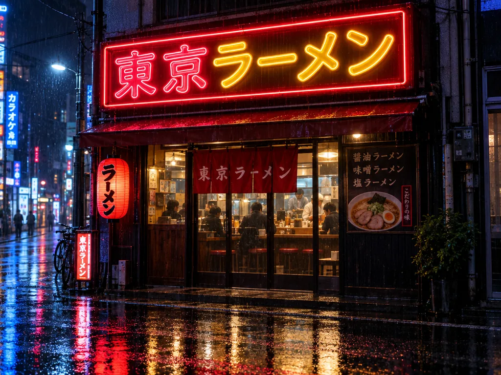 GPT Image 2.5 Flare: CJK Neon Sign, sample 2